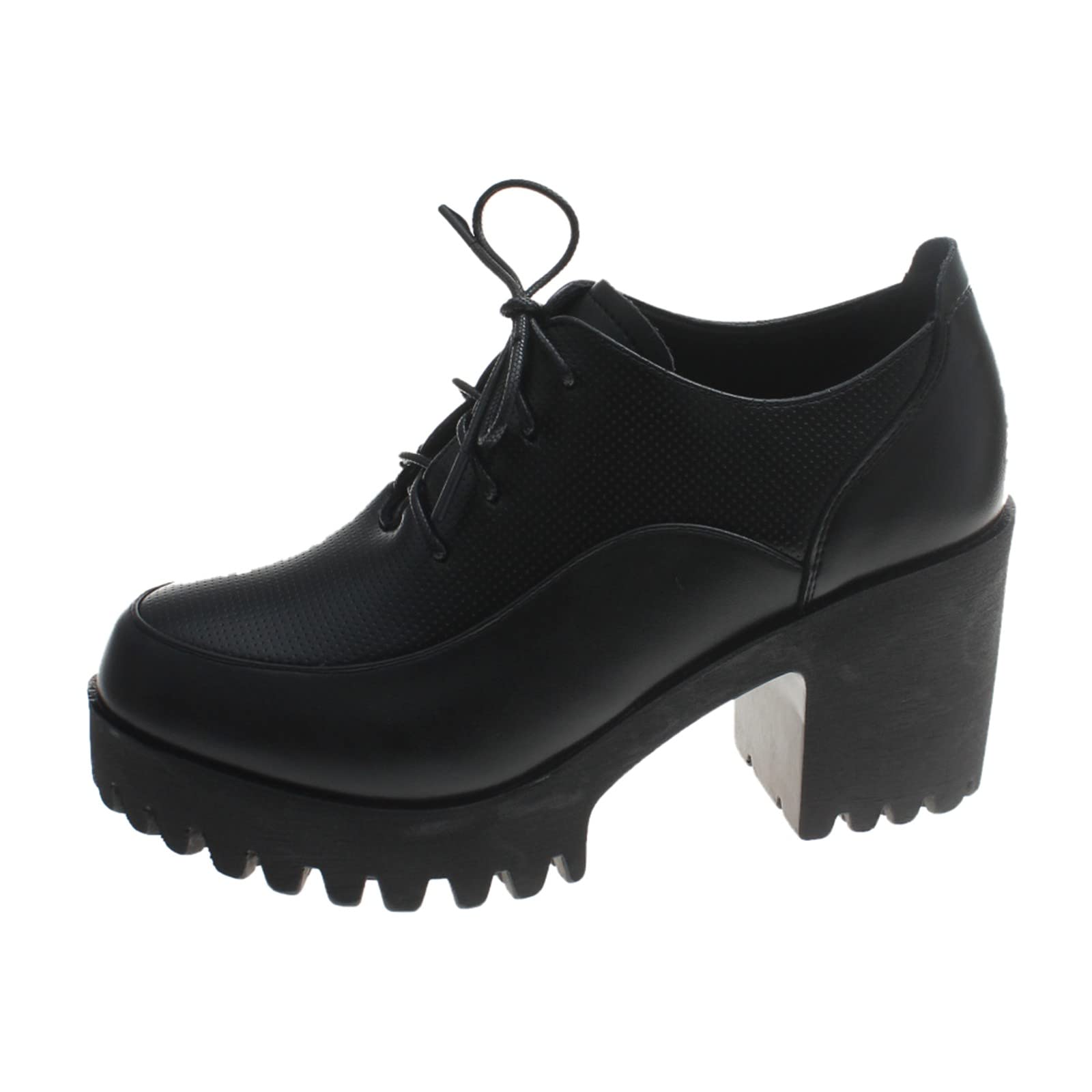 Retro Chunky Heel Women's Boots - Breathable Zipper Ankle Booties with Thermal Lining for Winter | Slip-On High Heel Shoes for Casual Outfits & Office Wear