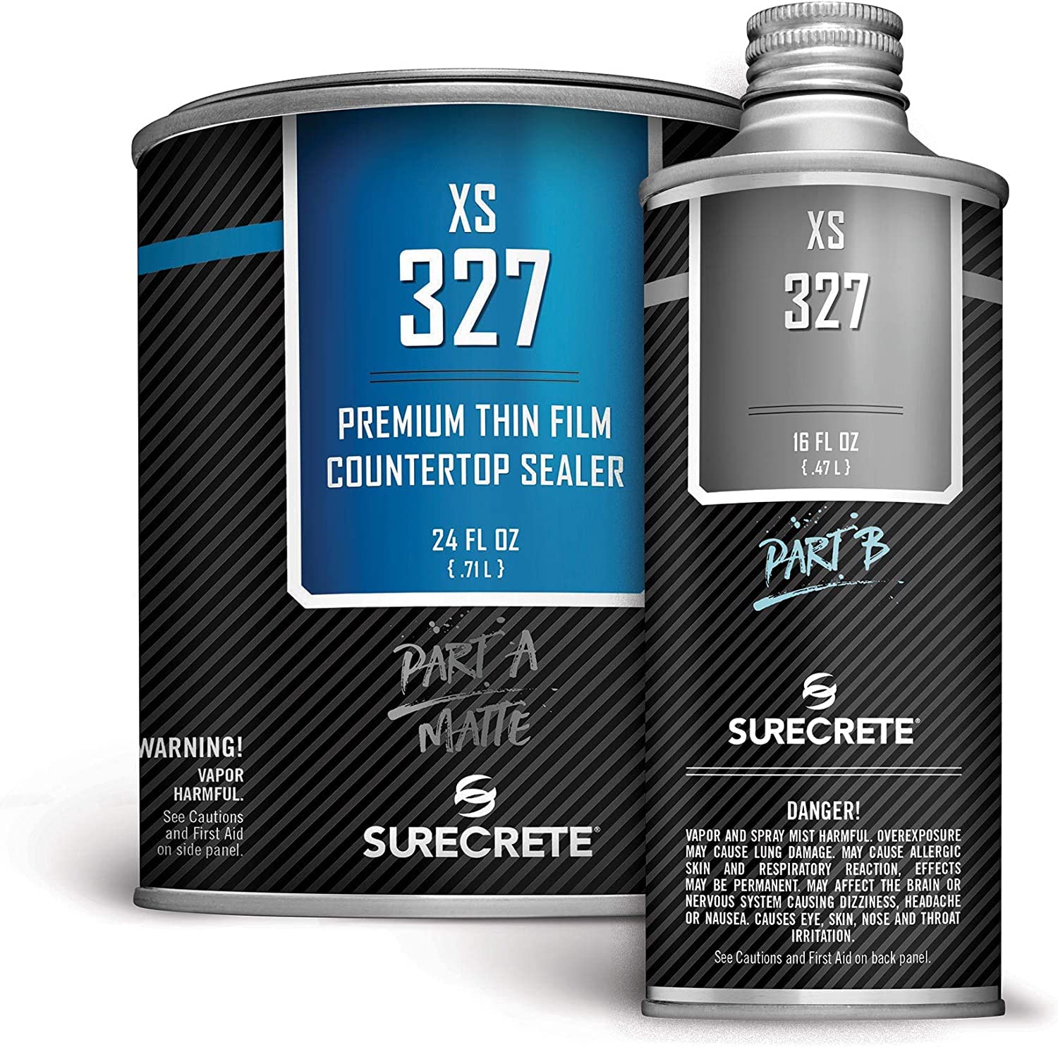 Food Safe Concrete Countertop Sealer - Water Based, Matte Finish (1 Kit) | Freeze Protection Option | Ideal for Kitchen Countertops, Bar Tops & Outdoor Surfaces
