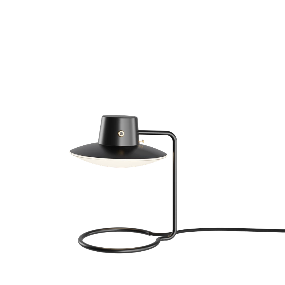 AJ OXFORD Table Lamp - Vintage Industrial Style Desk Lamp with Adjustable Arm & Edison Bulb - Perfect for Home Office, Study, or Bedroom Lighting