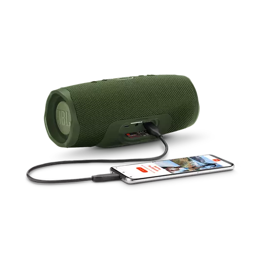 JBL Charge 4 Portable Bluetooth Speaker - Waterproof Wireless Speaker with 20 Hours Playtime, IPX7 Rating for Outdoor, Pool, Beach & Party Use