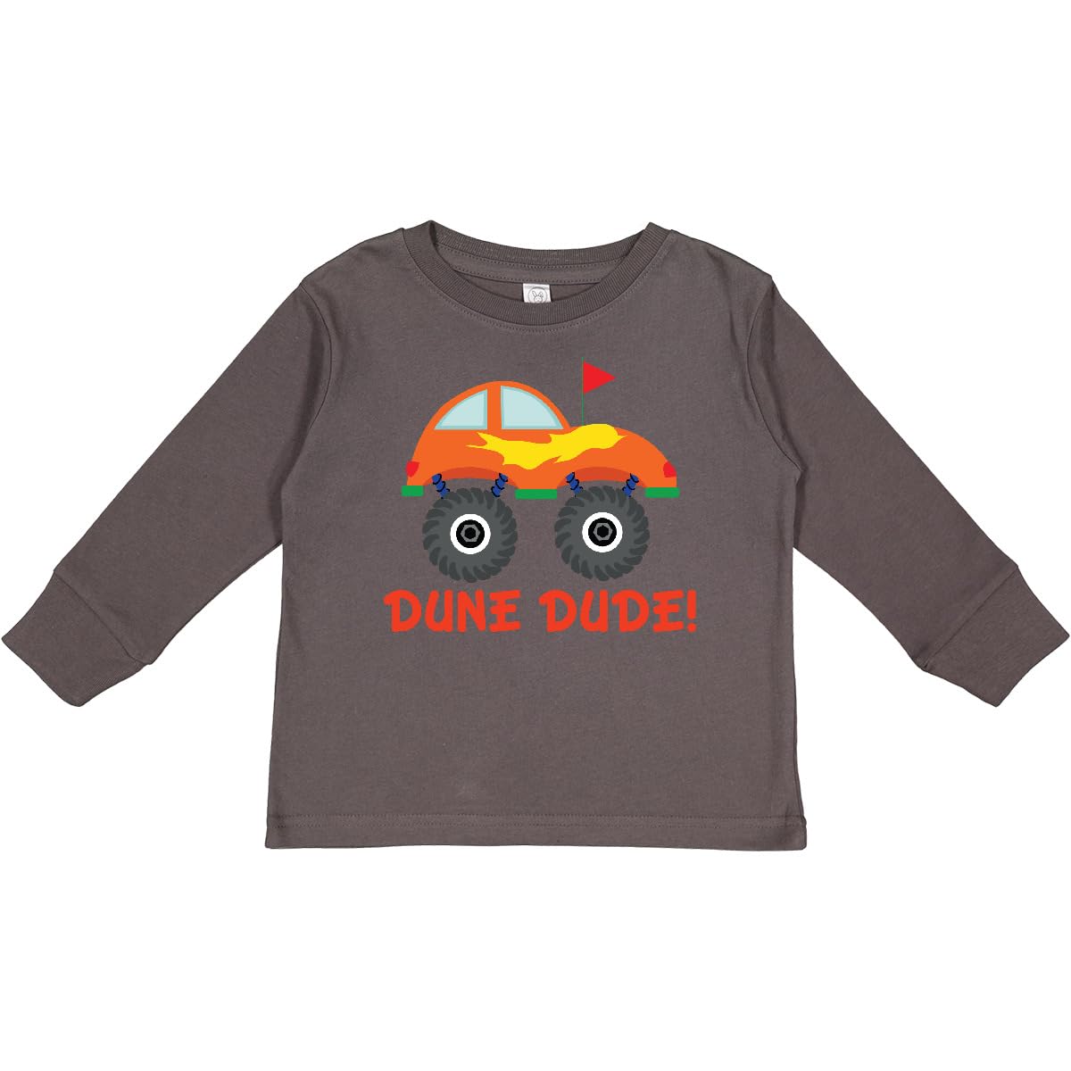 Inktastic Dune Buggy Car Graphic Long Sleeve T-Shirt for Kids & Toddlers - Fun Playwear for Outdoor Adventures & Casual Wear