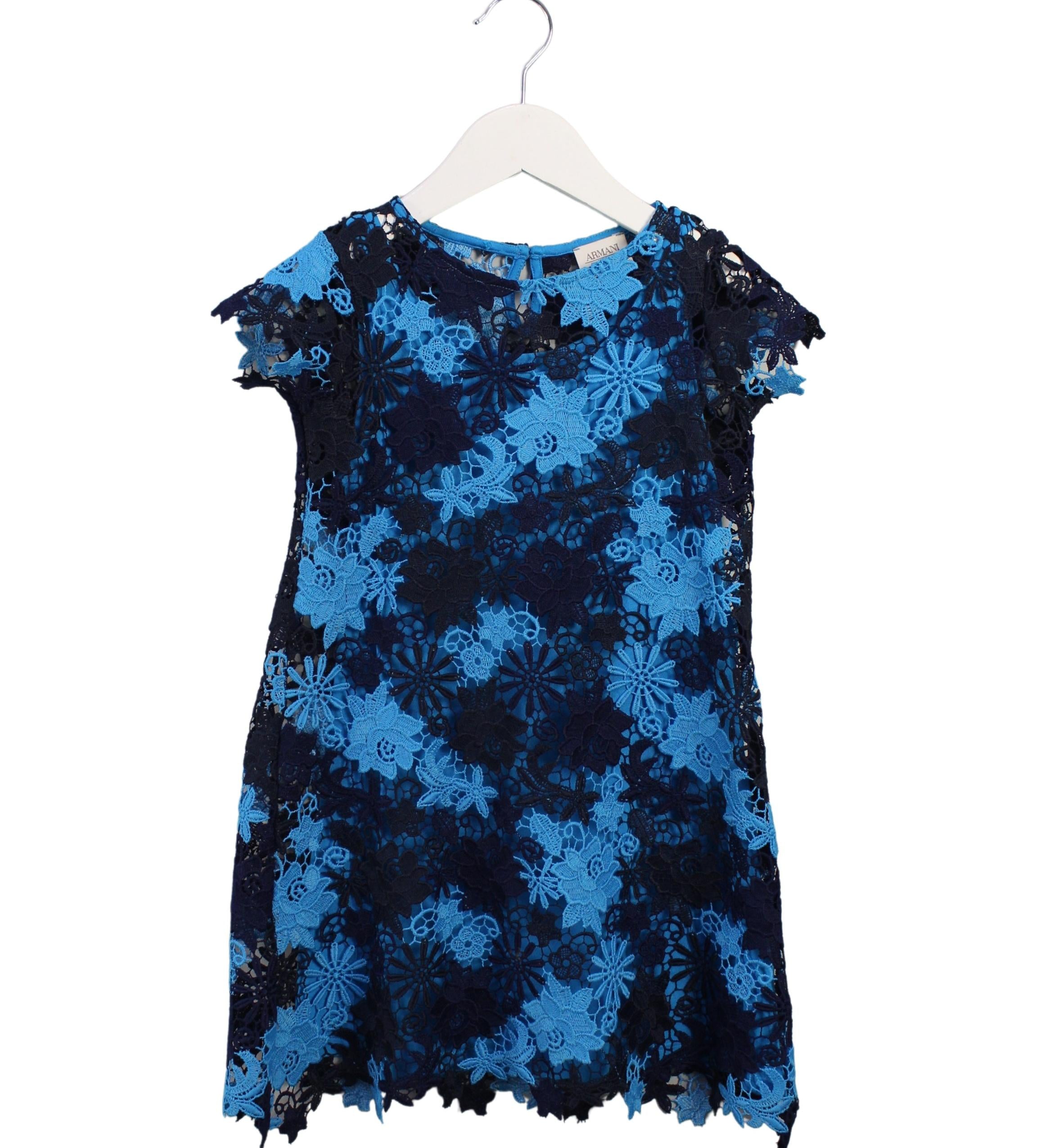 Armani Short Sleeve Casual Dress for Girls Size 6T - Perfect for Summer Outfits, Birthday Parties & School Events