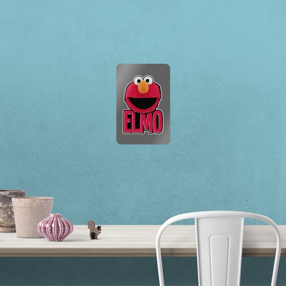 GRAPHICS & MORE Sesame Street Elmo Smile Home Business Office Sign - Fun Kids Room Decor, Playroom Wall Art, Classroom Decoration for Preschool Teachers