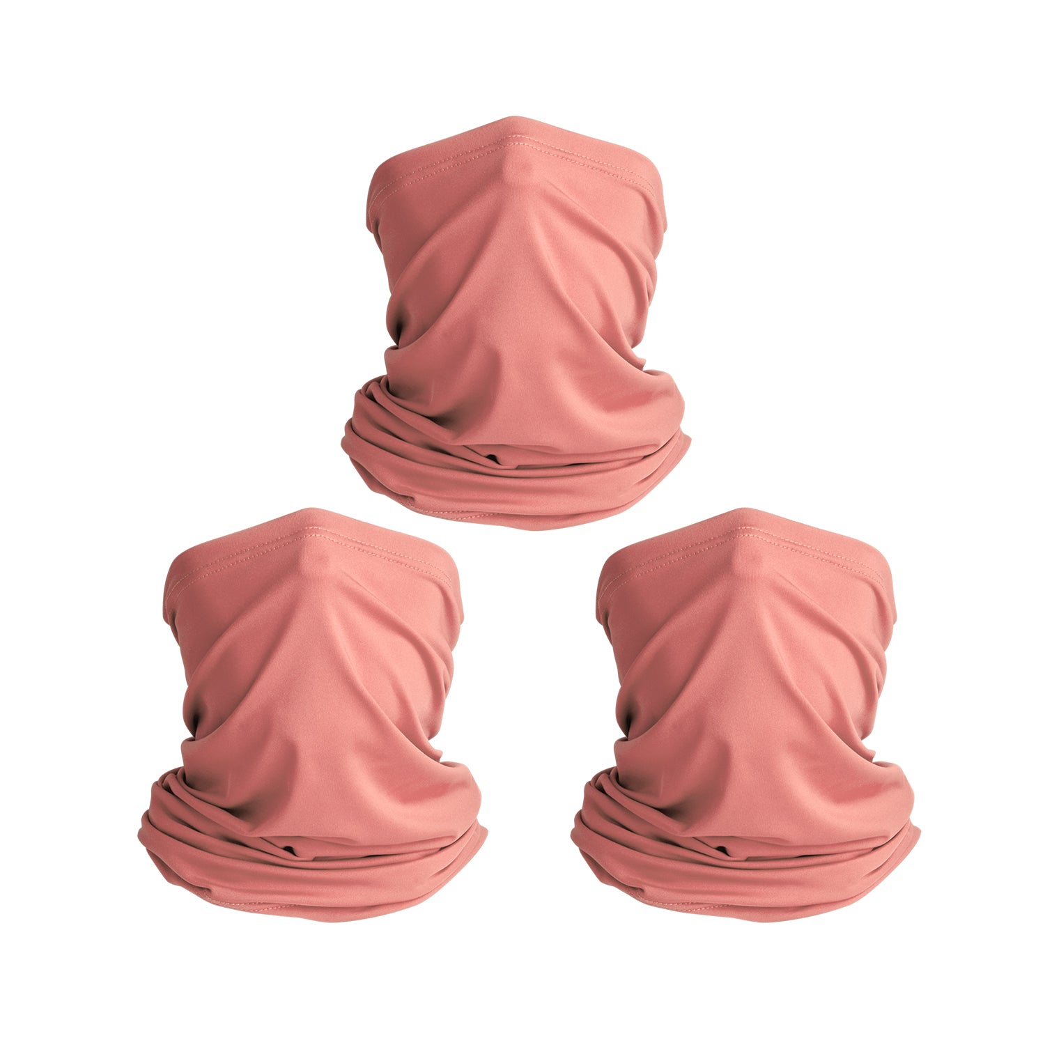 TJKL102 (3 Pack) Kids Bandanas & Neck Gaiters - Soft Cotton Face Coverings for Outdoor Play, Sports & Sun Protection - Unisex Children's Fashion Accessories for Hiking, Cycling & School Activities
