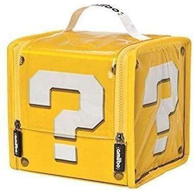 Nintendo amiibo Mario Question Block Carrying Case - Protective Storage for Amiibo Figures | Perfect for Travel, Gaming Events & Collectors