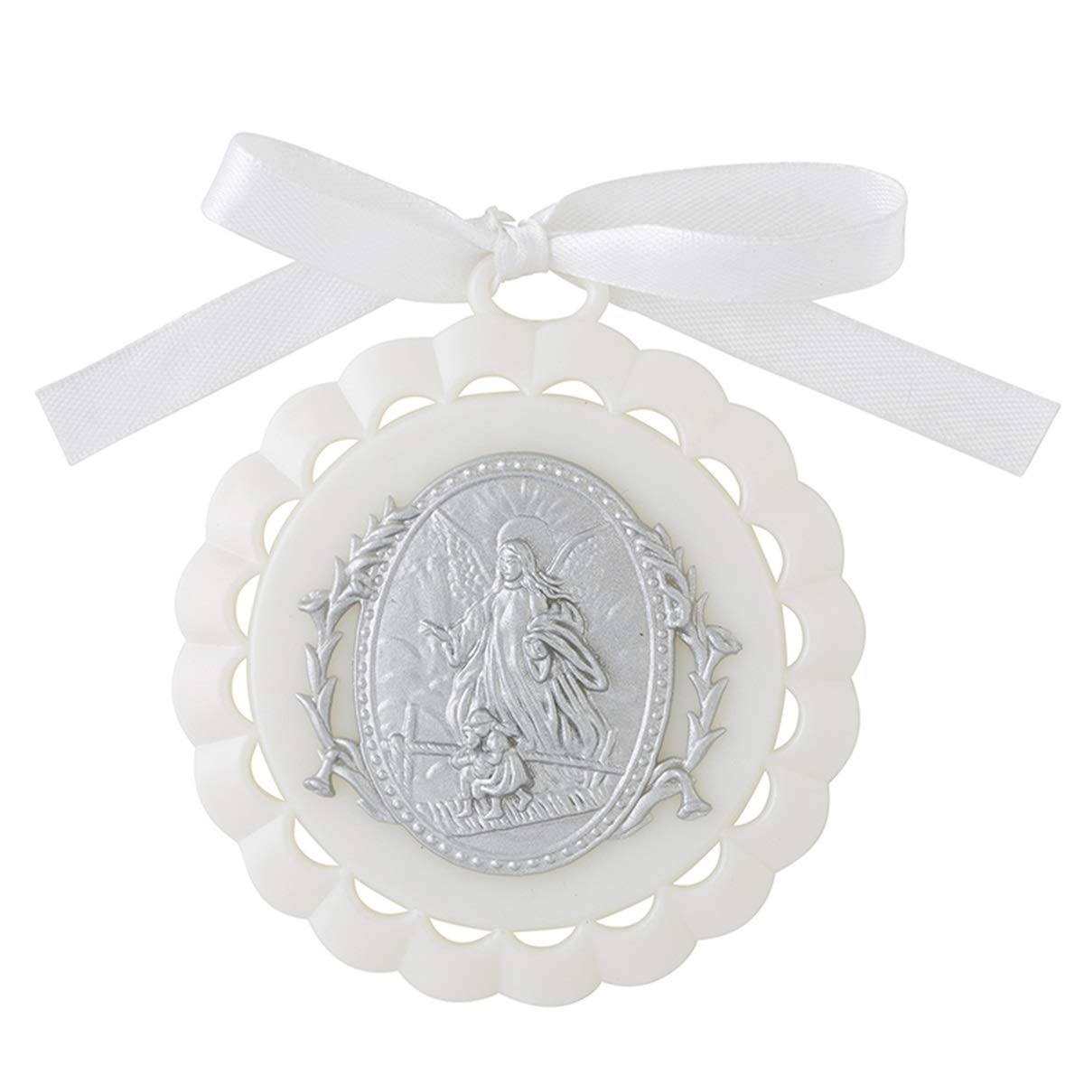 Guardian Angel Crib Medal - 3.25