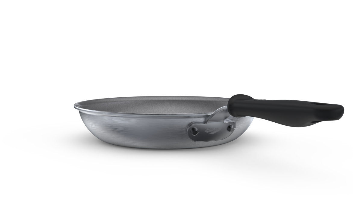 Vollrath Wear Ever 8-Inch Nonstick Fry Pan with Black Silicone Handle - Aluminum Cookware for Professional & Home Kitchens - Perfect for Sautéing, Frying & Cooking Eggs