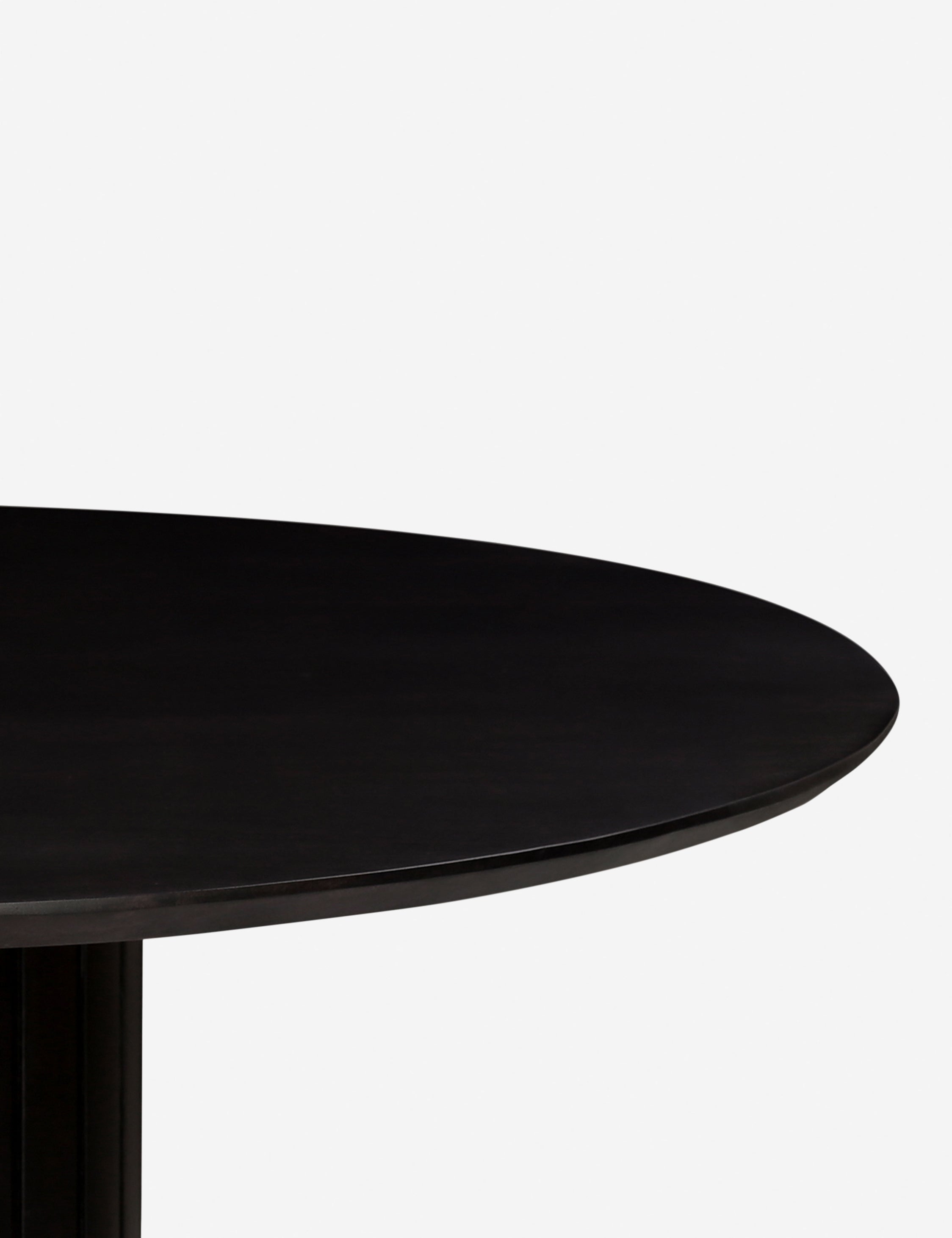 Benedict Round Dining Table - Modern Wooden Kitchen Table for 4-6 People | Perfect for Small Spaces, Breakfast Nooks & Cozy Family Meals
