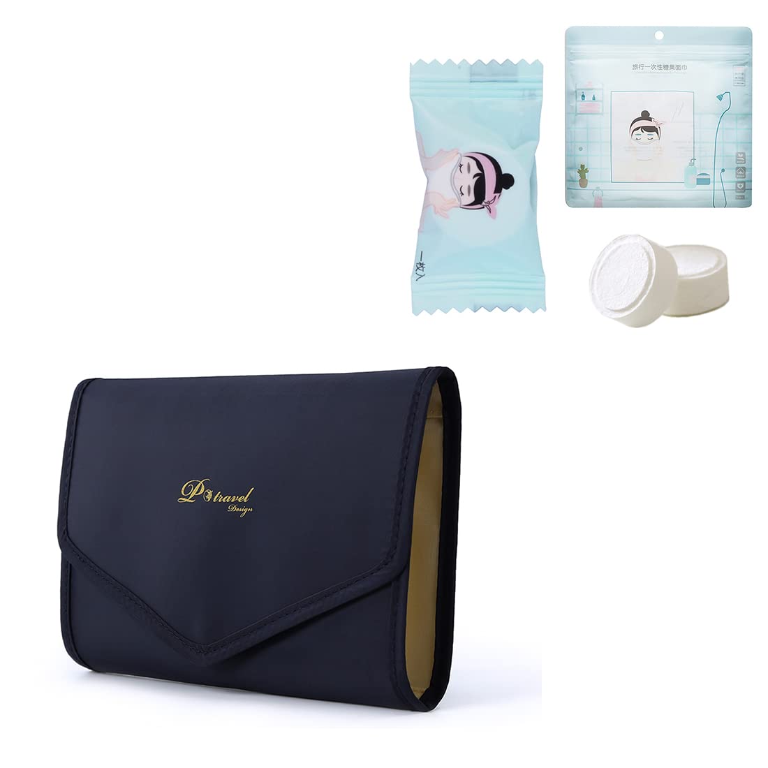 VanFn Jewelry Organizer Roll - Travel Jewelry Case for Rings, Necklaces & Earrings - Perfect for Trips & Gifts