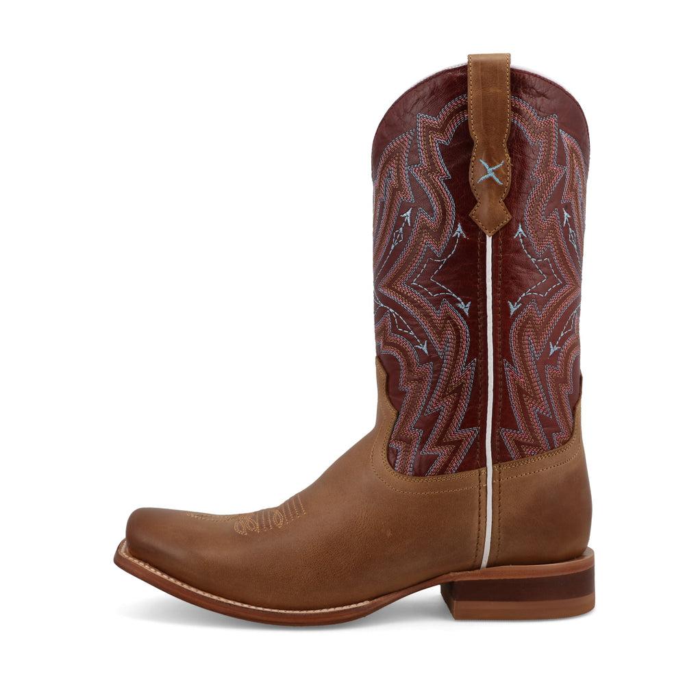 Women's Cowboy Boots Size 11 - Genuine Leather Western Rancher Boots for Country Riding, Line Dancing & Outdoor Work