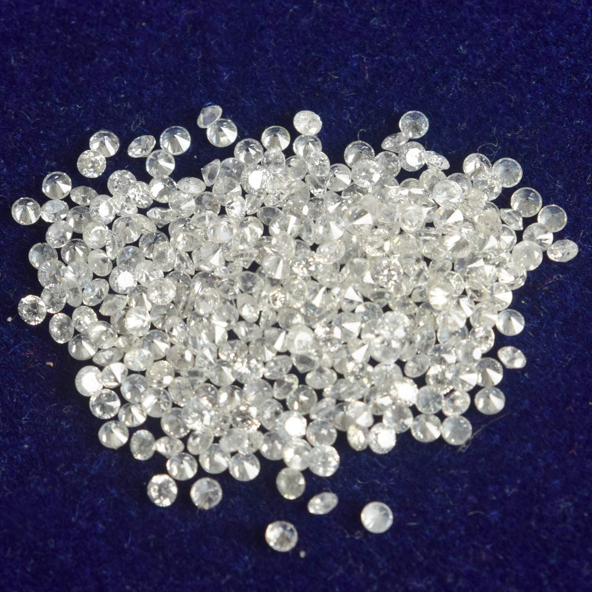 GEMHUB 1.2mm-3.1mm Natural Loose Diamonds for Jewelry Making - Real Diamonds for Engagement Rings, Necklaces & DIY Jewelry Crafting
