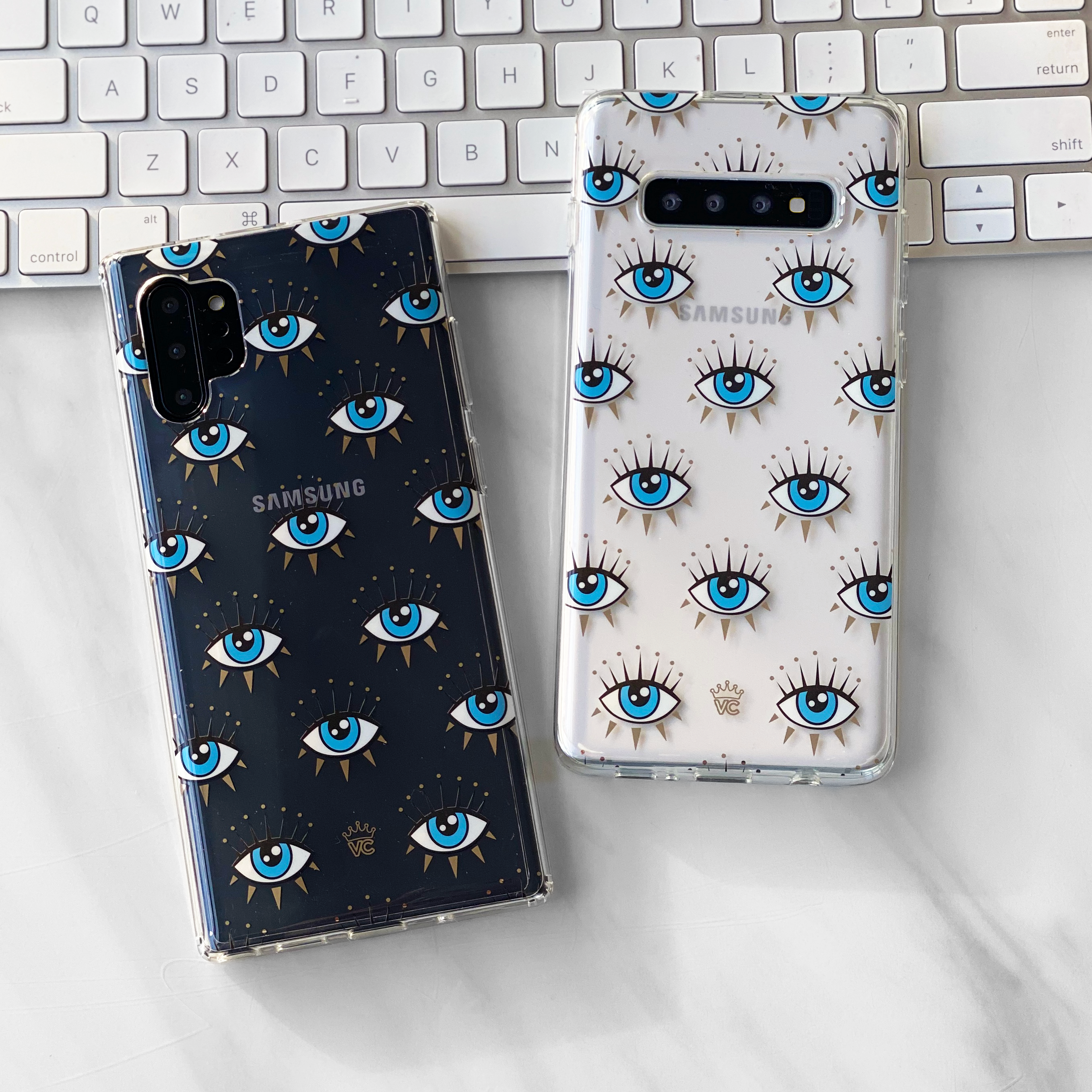 Evil Eye Protection Samsung Galaxy Phone Case - Stylish & Durable Cover for Good Luck Charm - Perfect for Daily Use, Travel & Gift Giving