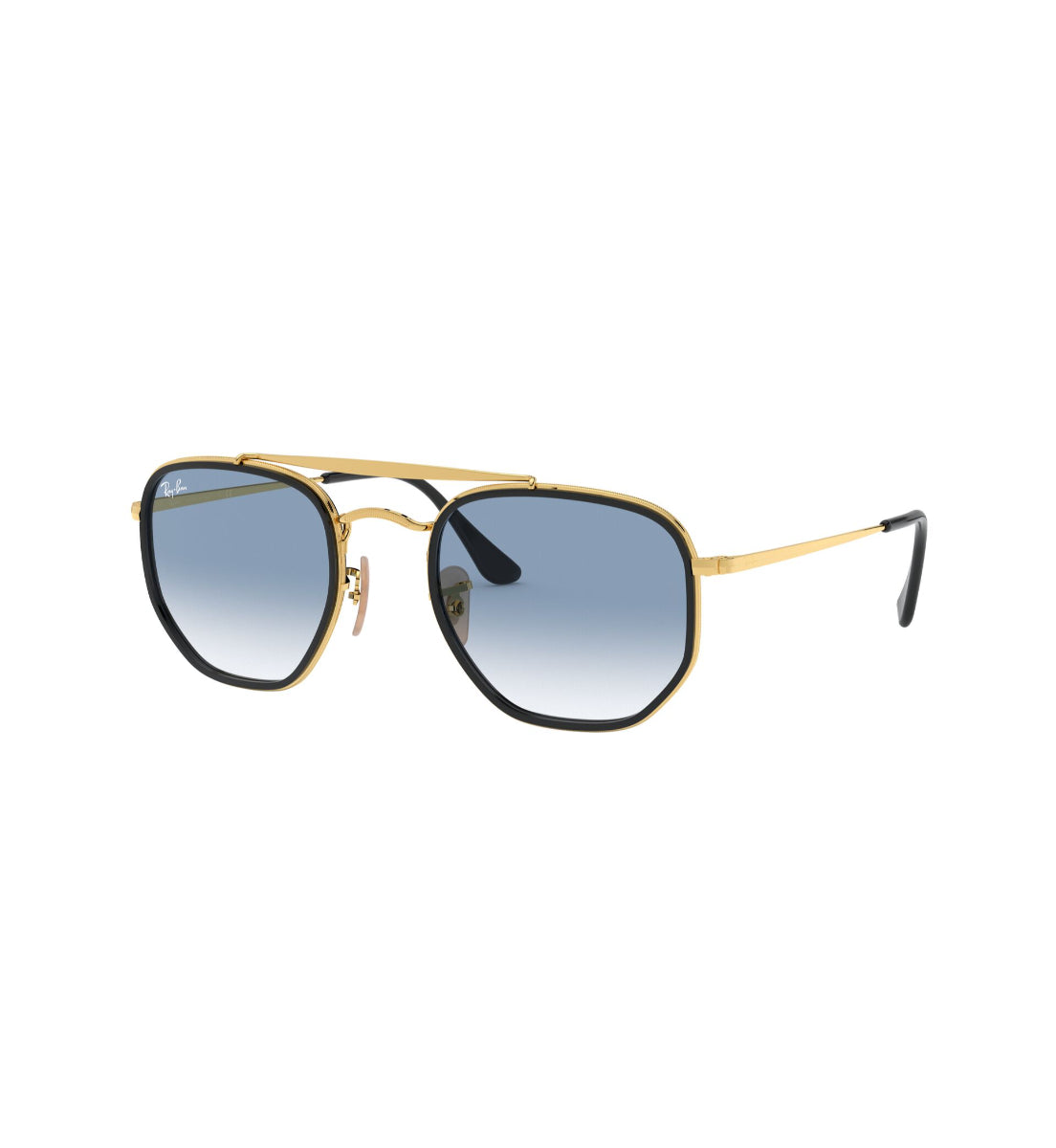Ray Ban The Marshal II Sunglasses - Polarized Aviator Style for Men & Women | UV Protection, Classic Design for Outdoor, Driving & Travel