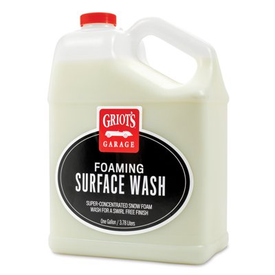 Griot's Garage Foaming Surface Wash & Foaming Poly Gloss 1 Gallon Car Wash Kit with Premium Chenille Wash Mitt - Ultimate Car Detailing Solution for Shine & Protection