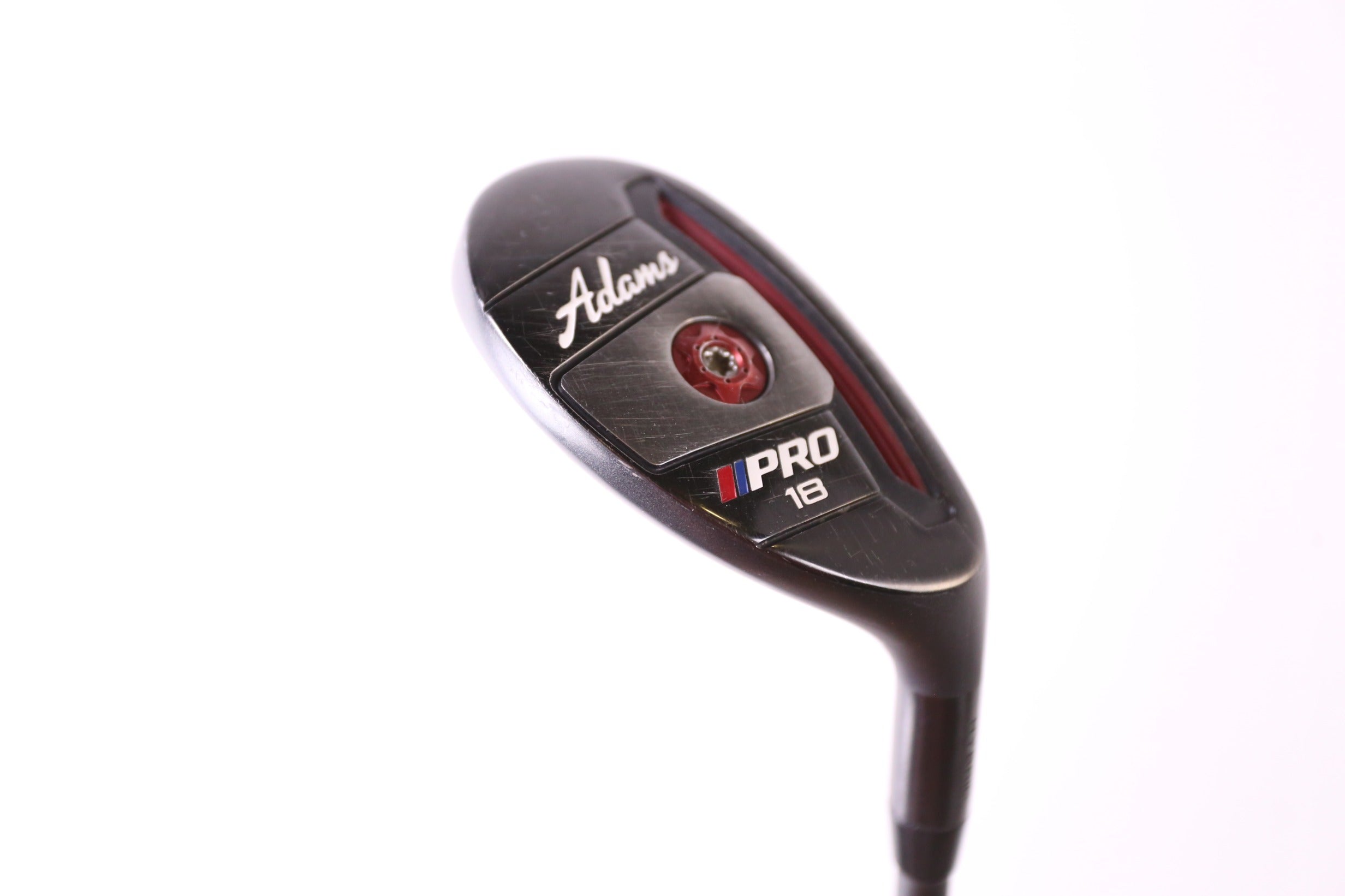 Adams Pro 3H Hybrid Golf Club - 18 Degree Stiff Flex Right Handed - Perfect for Mid-Handicap Players & Driving Range Practice