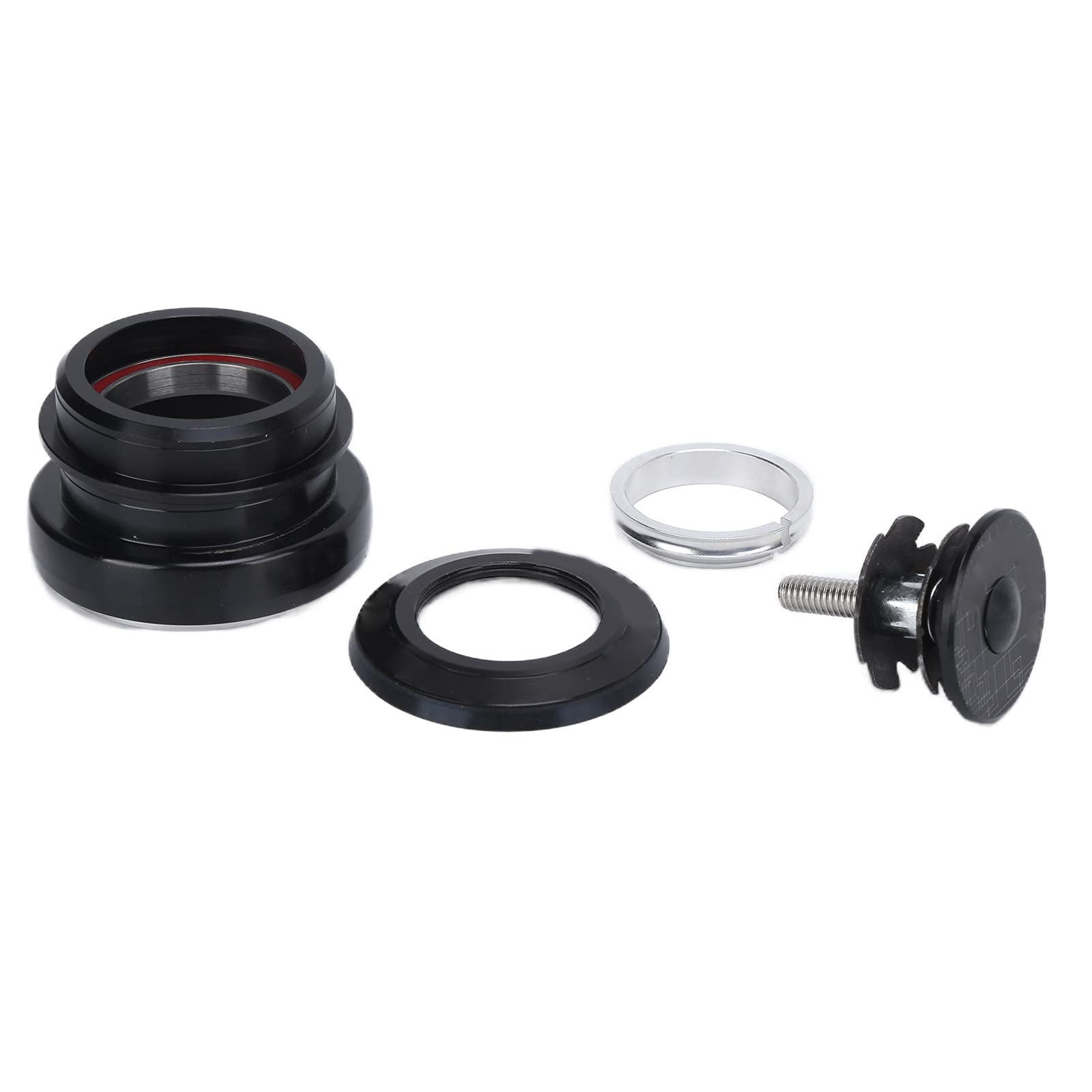Premium Bike Headsets - Sealed Bearings, Anti-Corrosion & Waterproof Aluminum Alloy Headset for Mountain & Road Bikes | Perfect for Off-Road Cycling, Commuting & Long-Distance Riding