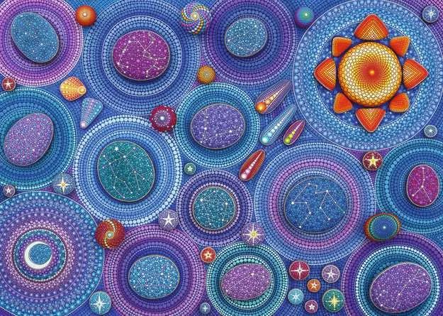 Ravensburger 1000-Piece Celestial Constellations Jigsaw Puzzle for Adults – Stargazing Astronomy Educational Game & Relaxing Night Sky Activity