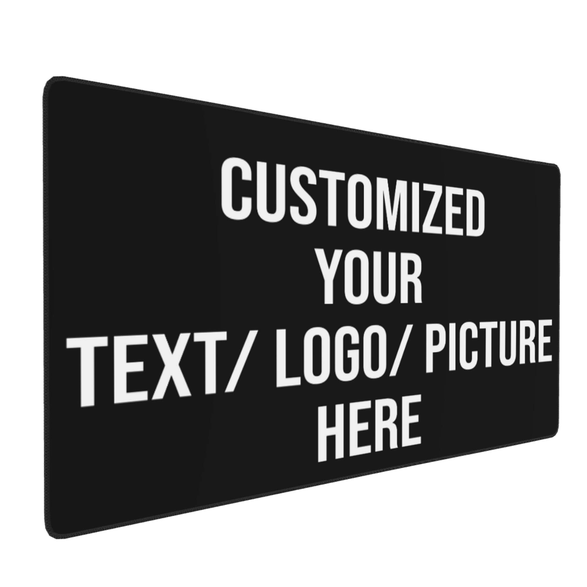 Custom Printed Mouse Pad with Photo, Text & Logo - Non-Slip Rubber Base Gaming Mousepad - Personalized Gift for Gamers, Office & Home Workspace - Perfect for PC Gaming, Computer Work & Desk Decor