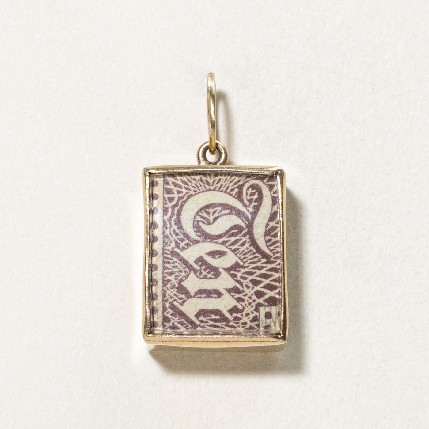 Vintage 1977 Birmingham 9K Yellow Gold 'Ten' Box Charm Pendant - Perfect for Necklaces, Bracelets & Jewelry Making