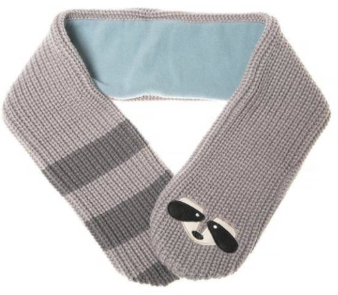 Ronnie Raccoon Winter Scarf for Women - Soft Plaid Animal Print Fashion Accessory - Perfect for Cold Weather, Outdoor Activities & Holiday Gifts