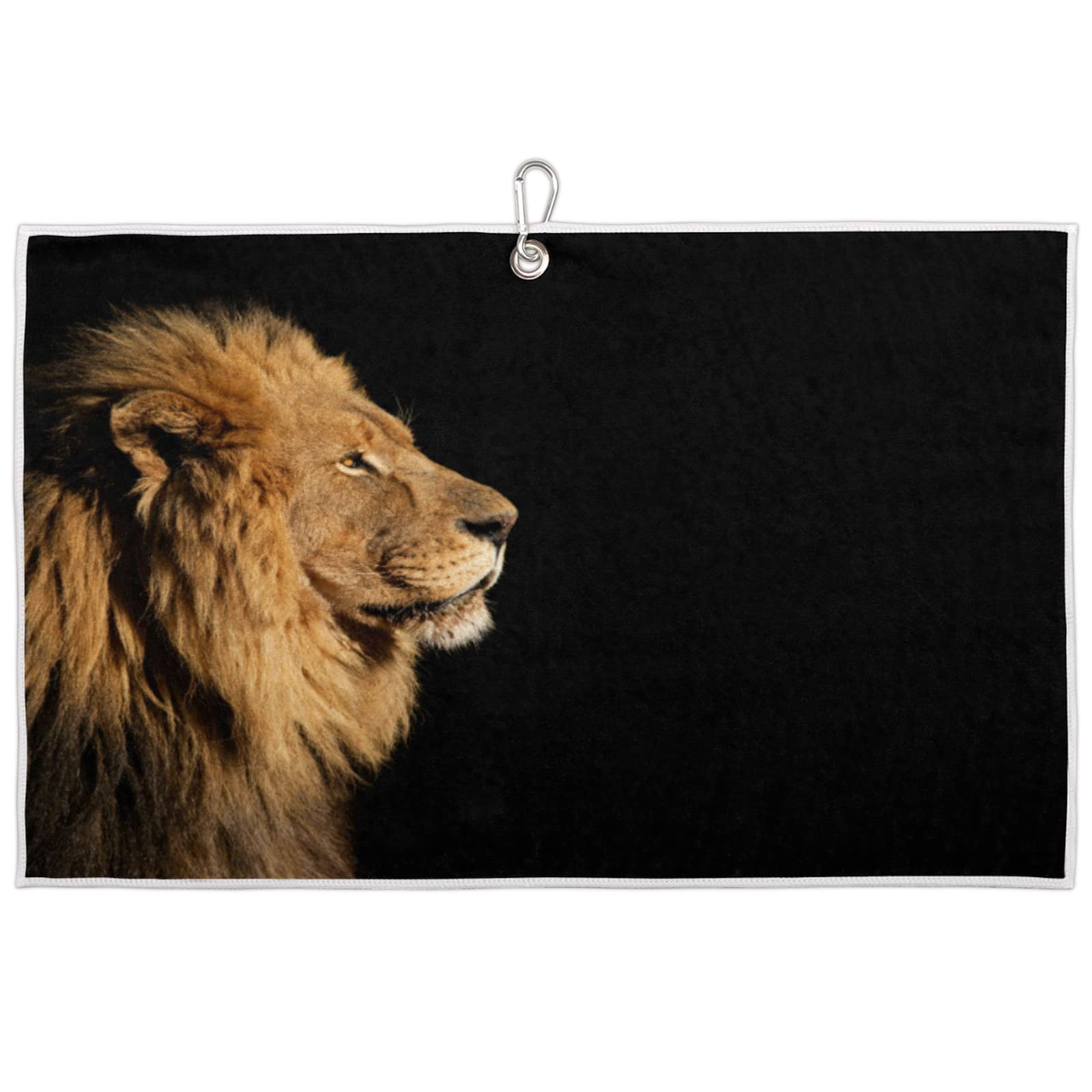 3D Lion Print Golf Towel - 15