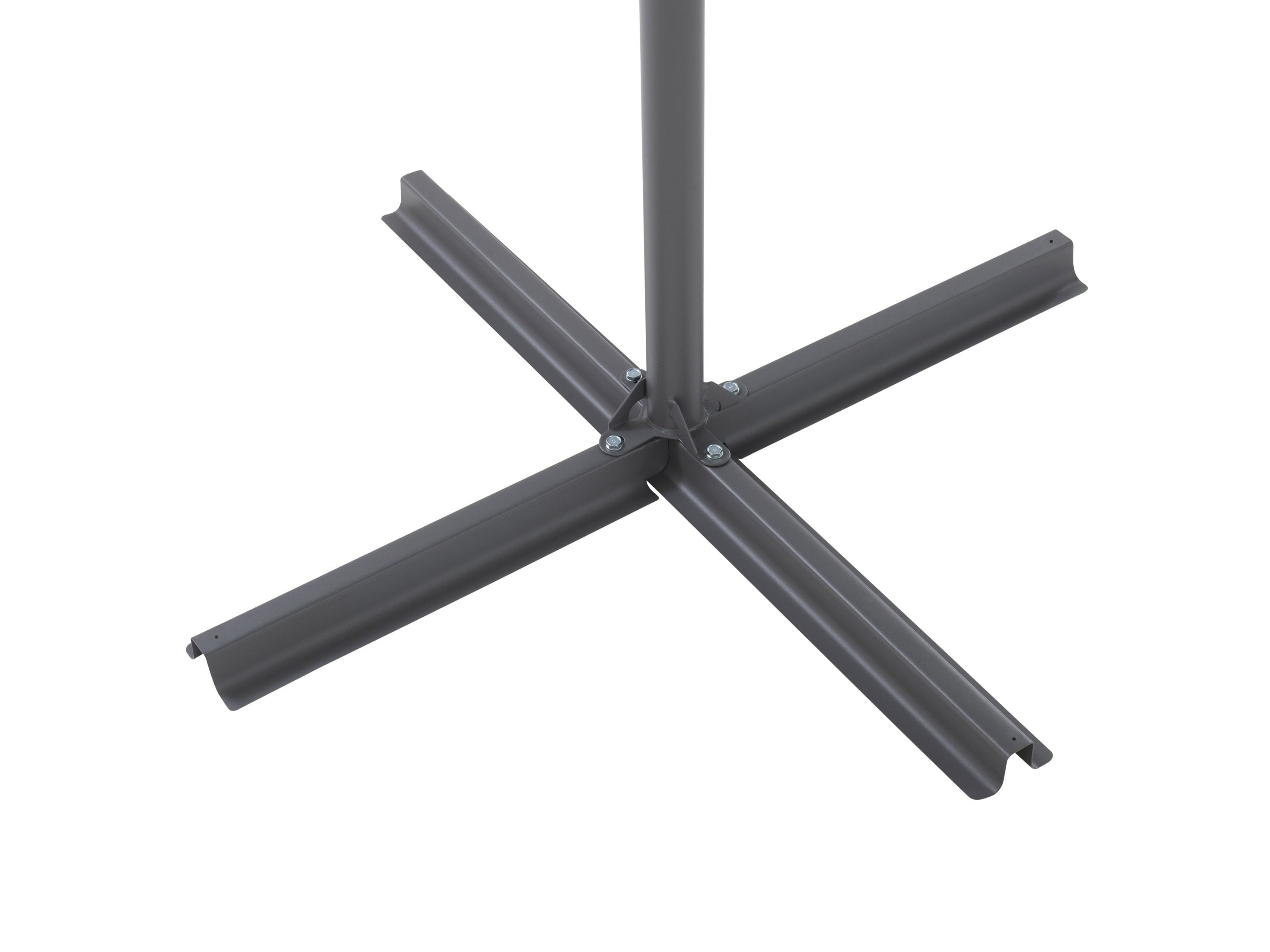 9.5ft Tilting Offset Patio Umbrella in Lime Green - Perfect for Outdoor Dining, Poolside Lounging, and Backyard Relaxation