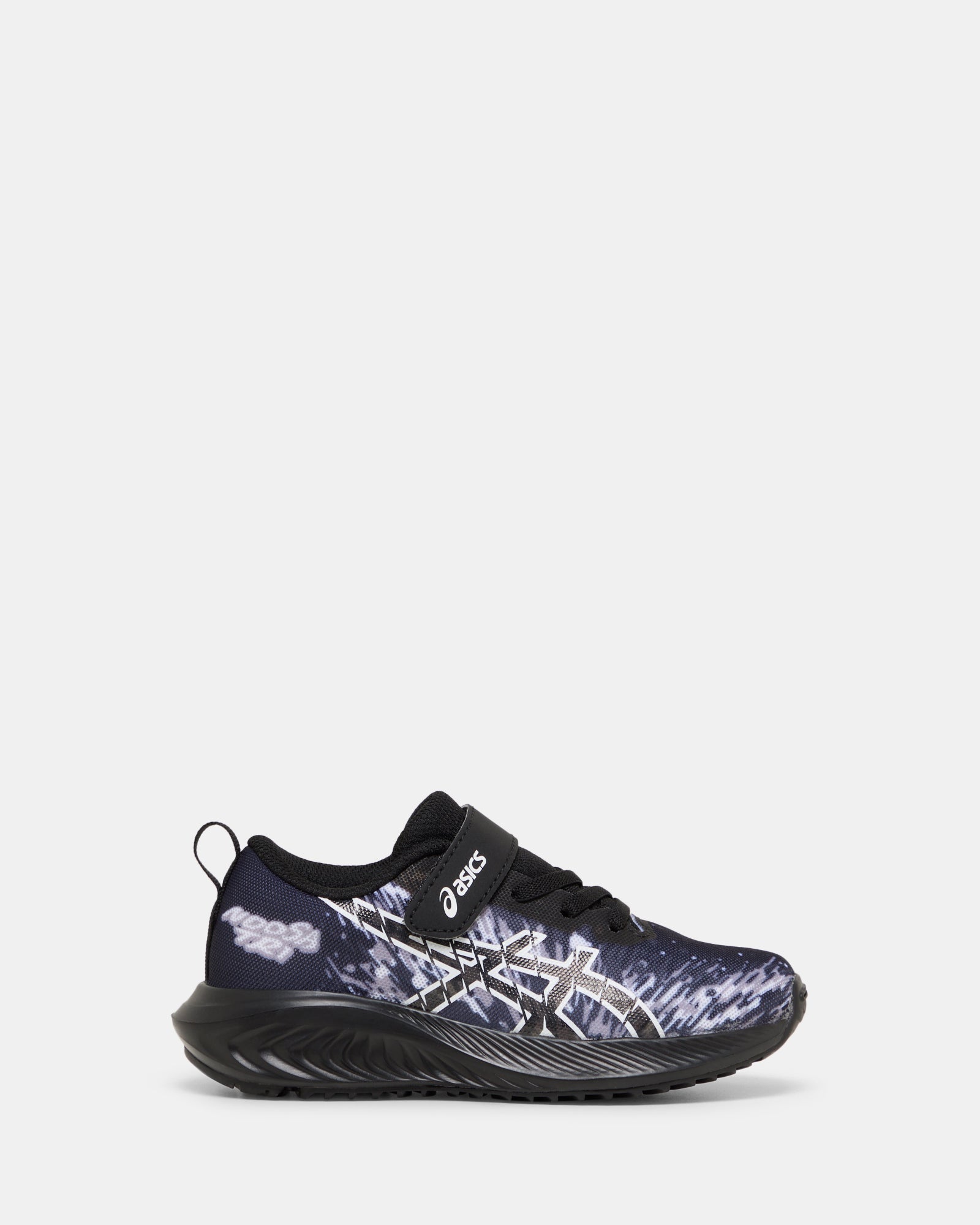 ASICS Gel Noosa Tri 16 Kids Running Shoes - Black/White - Lightweight & Durable for Preschoolers | Perfect for School, Play & Sports Activities
