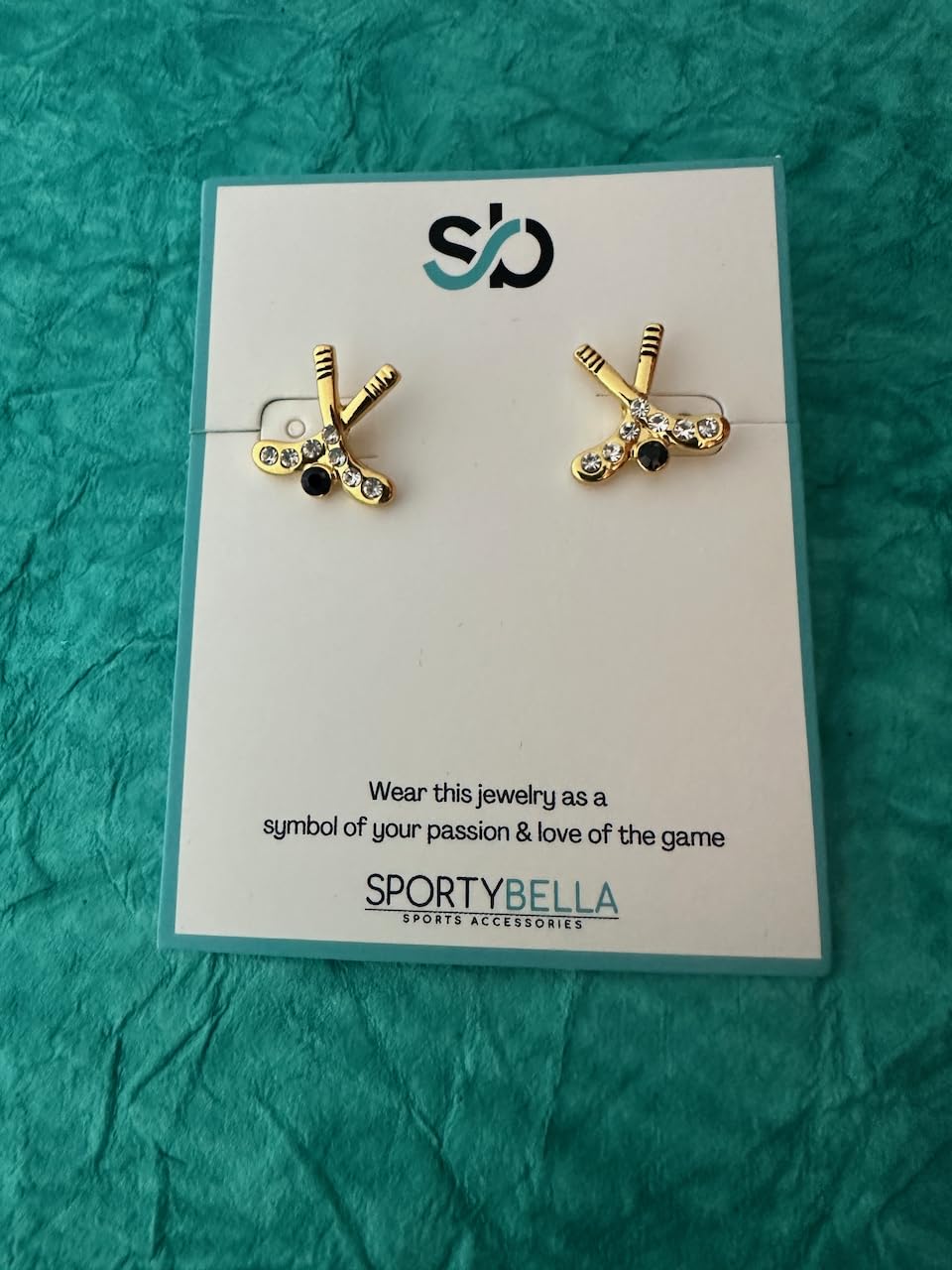 Hockey Earrings for Women - Ice Hockey Jewelry Gifts for Female Players, Moms & Fans - Dangle Charm Earrings for Sports Lovers - Perfect for Games, Parties & Everyday Wear