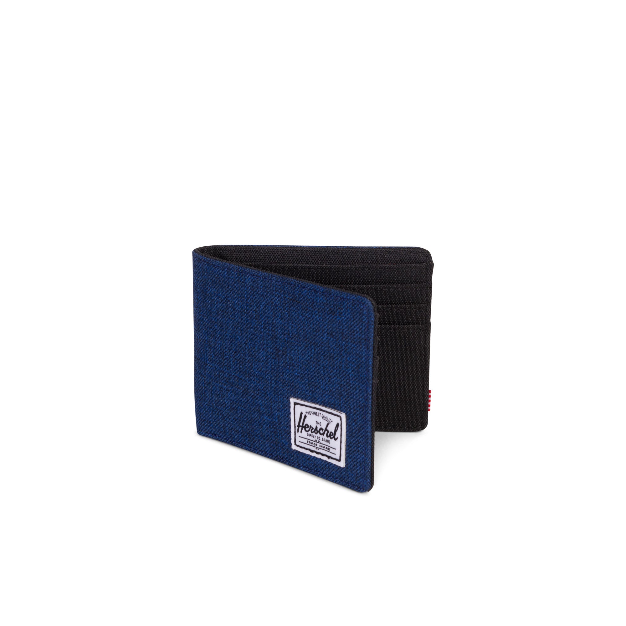 Herschel Roy Wallet in Eclipse X - Slim RFID Blocking Leather Bifold Wallet for Men - Perfect for Everyday Carry, Travel & Business Use