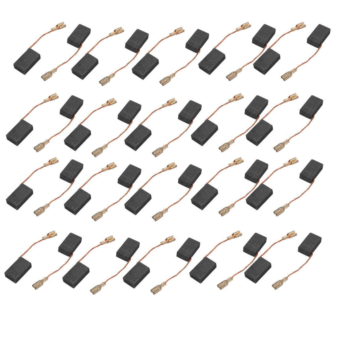 20 Pairs 5mm x 9mm x 15mm Electric Drill Motor Carbon Brushes - Replacement Parts for Power Tools - Perfect for DIY Repairs & Maintenance
