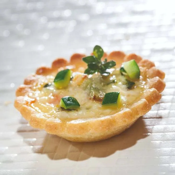 Flexipan Tartlette Mini - 60 Non-Stick Silicone Baking Molds for Mini Tarts, Cakes & Desserts - Perfect for Home Baking, Party Treats & Professional Pastry Making