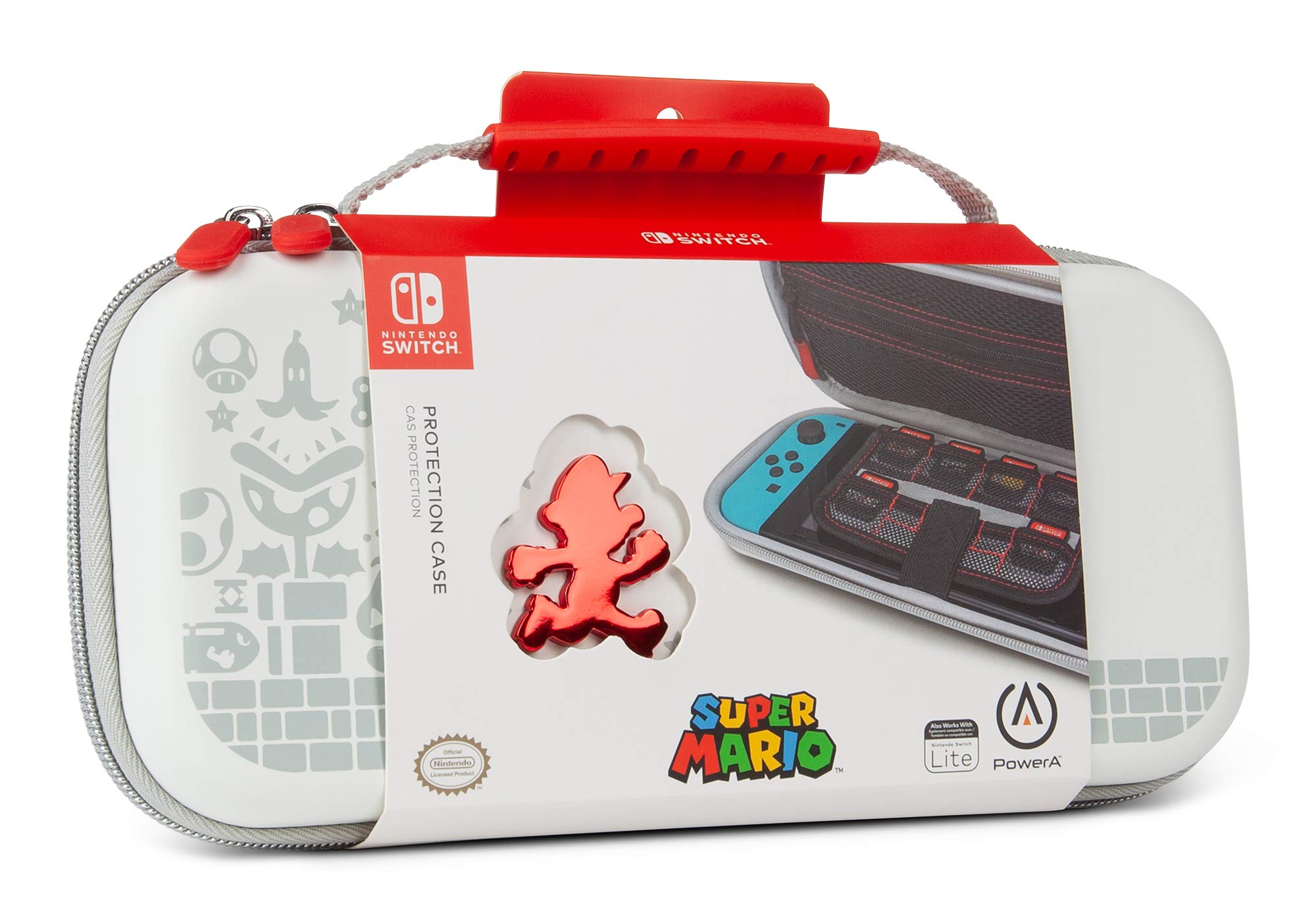 PowerA Protective Case for Nintendo Switch & Switch Lite - Durable Hard Shell Cover for Travel, Gaming On-The-Go & Console Storage