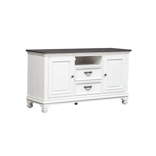 417 TV56 Allyson Park TV Stand for 55-65 Inch TVs - Modern Entertainment Center with Storage Shelves - Perfect for Living Room, Bedroom & Home Theater Setup