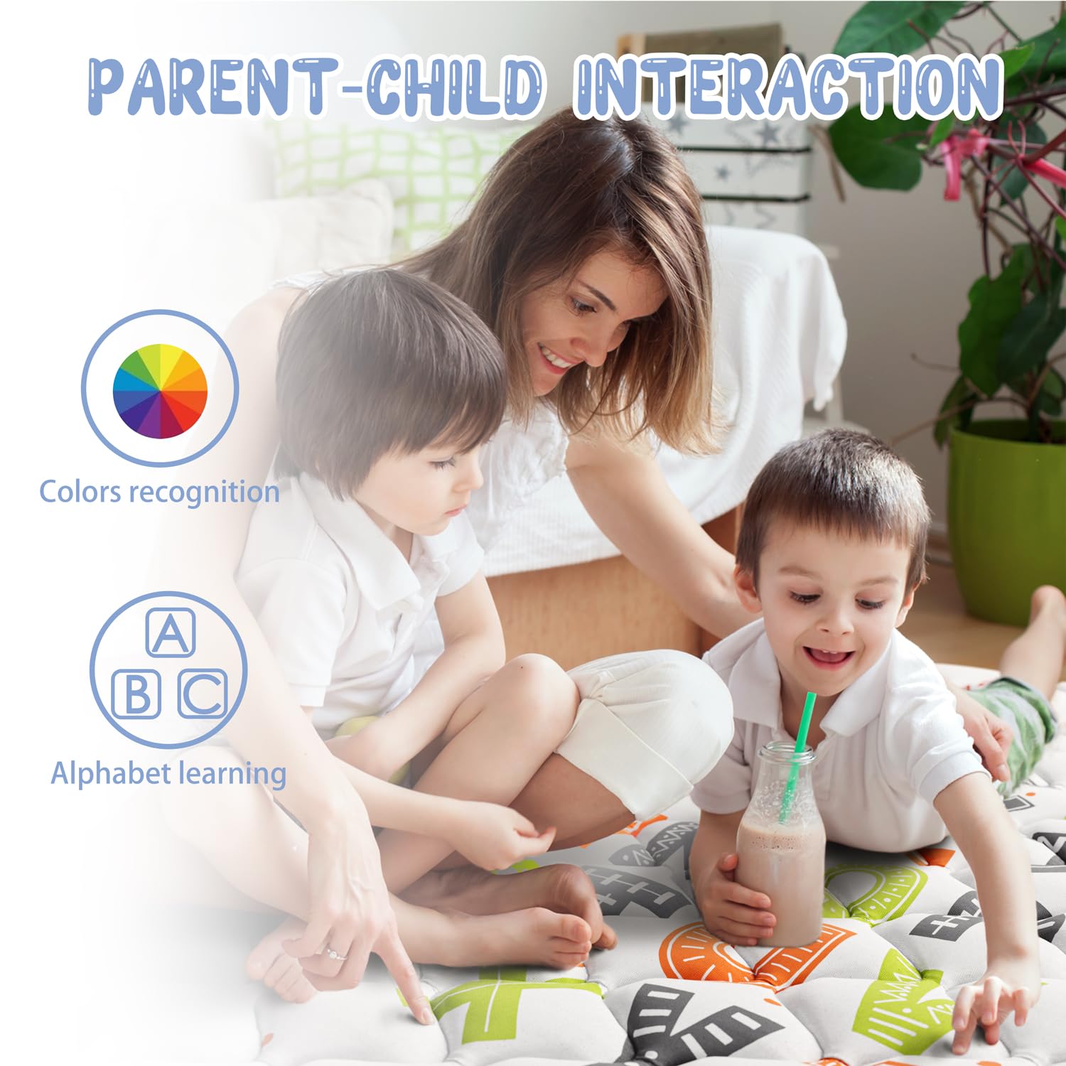 ieBabay Extra Large Baby Play Mat 71