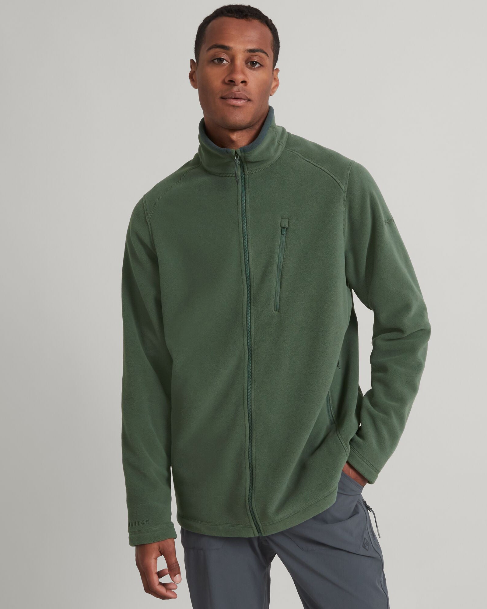 Men's Ridge 200 PrimaLoft Bio Jacket - Waterproof Winter Coat with Thyme Color | Lightweight Insulated Outdoor Jacket for Hiking, Camping & Cold Weather Activities