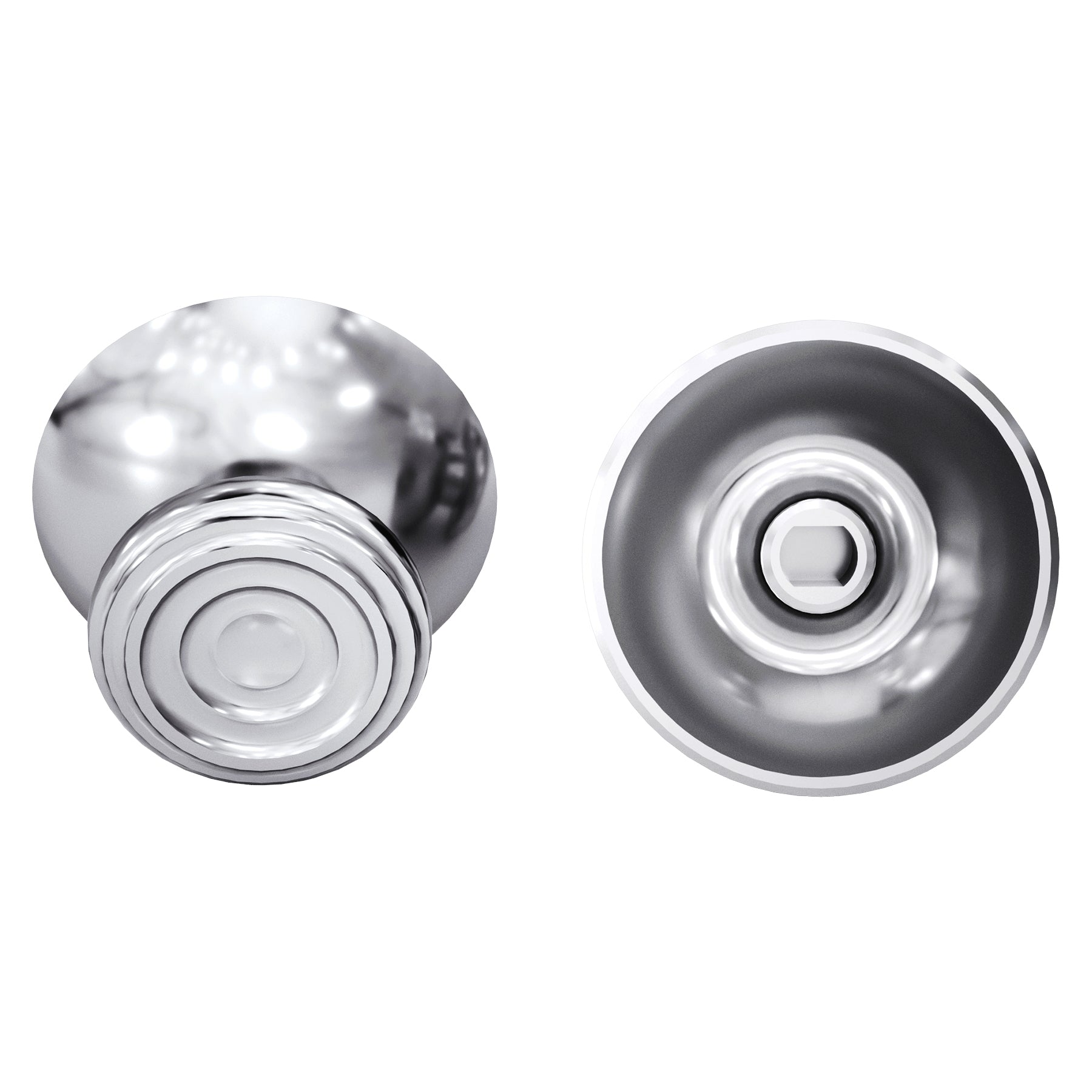 Premium Metal Thumbsticks for Xbox Series X/S & Xbox One Controllers - Silver | Enhanced Grip & Durability for Competitive Gaming & Long Play Sessions