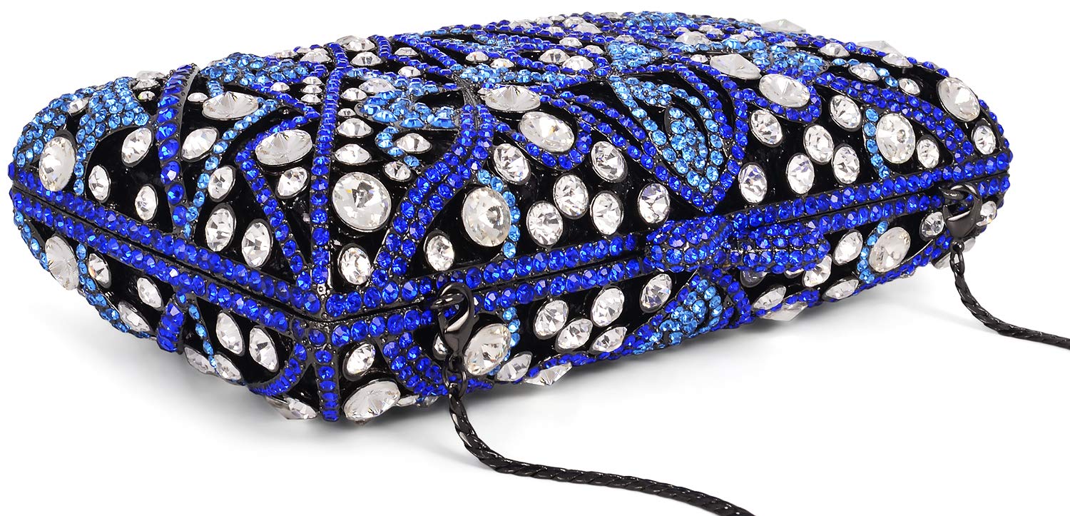 Luxury Crystal Clutch Purse for Women - Rhinestone Evening Bag for Party, Wedding, Prom & Special Occasions - Elegant Handbag for Formal Events & Night Out
