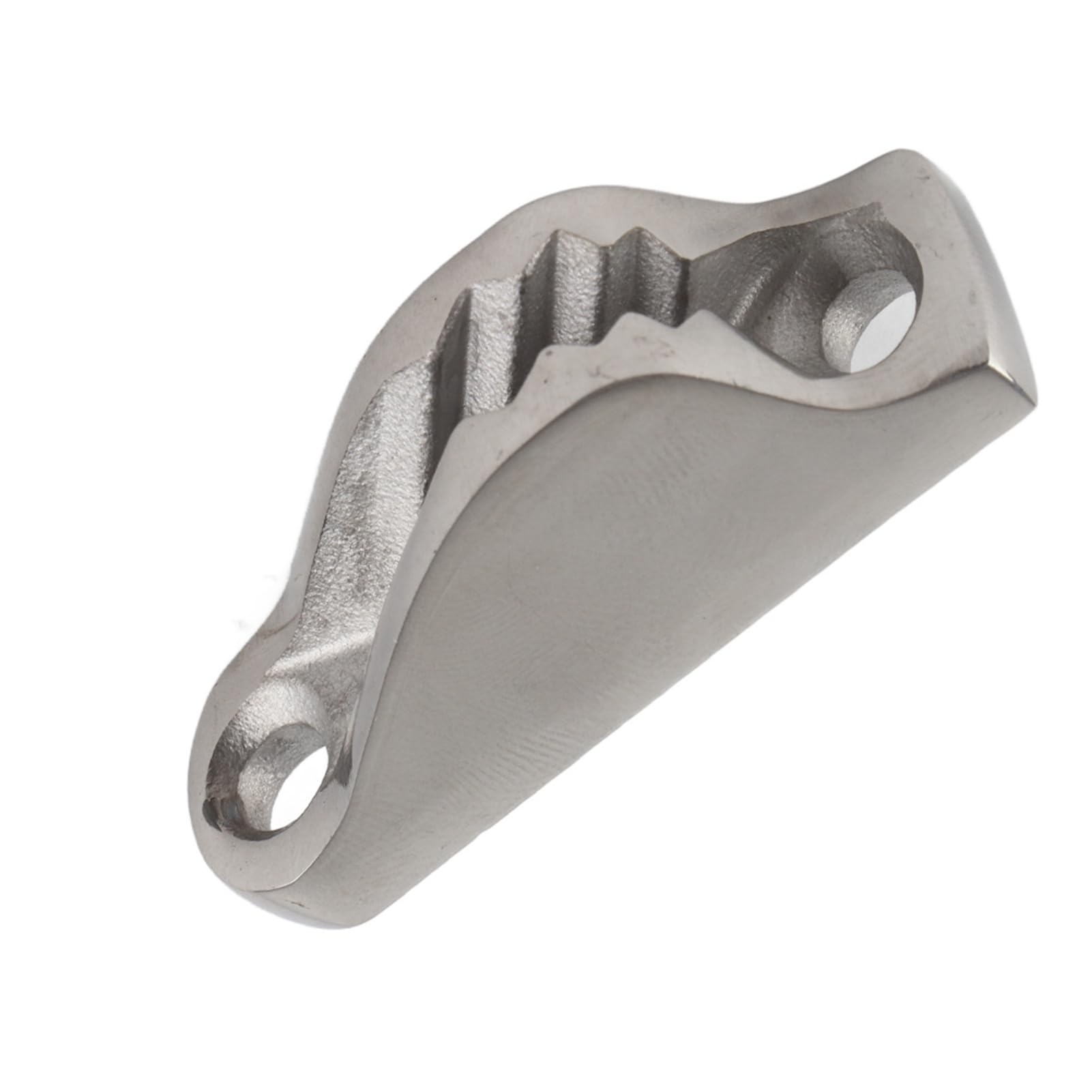 Stainless Steel Rope Cleat for Boats - Heavy Duty Marine Clam Cleat with Jam Grip for Sailing, Kayak, and Canoe Accessories | Secure Rope Line Clamp for Deck Hardware and Docking