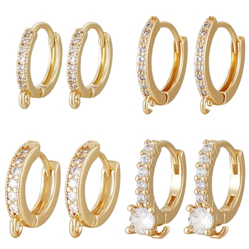 4 Styles Cubic Zirconia Earring