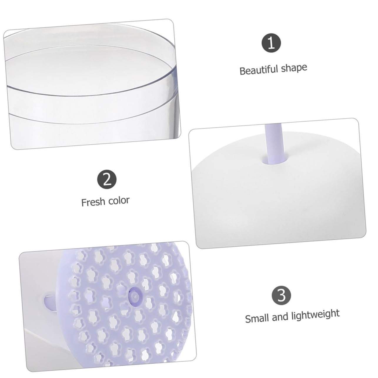 Healeved 2 Pack Manual Face Wash Foamer - Purple Facial Bubble Maker for Cleansing & Shampooing | Perfect for Daily Skincare Routine & Gentle Face Wash at Home