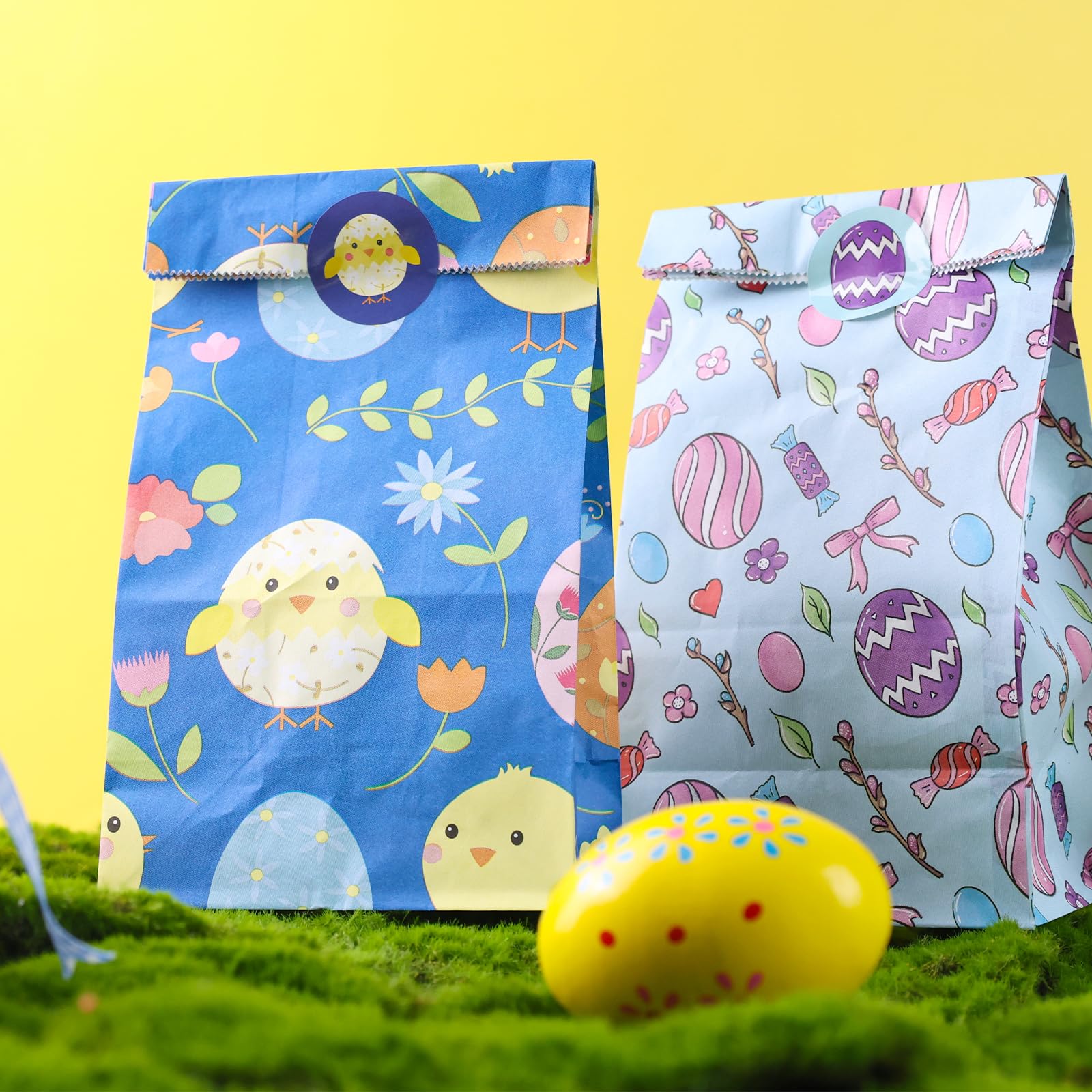 27 Pack Easter Treat Bags - 4.7