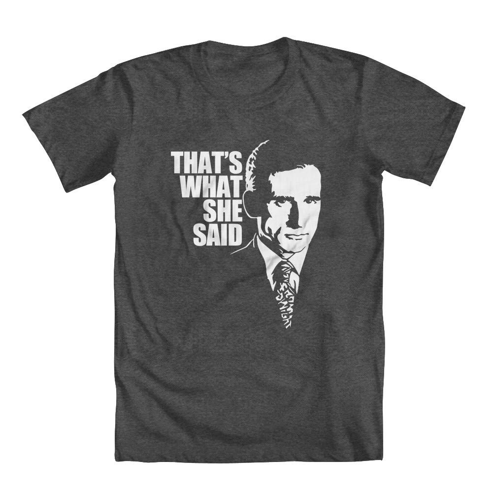 GEEK TEEZ Classic Michael Scott The Office Tribute T-Shirt for Men | Funny TV Show Merchandise | Perfect for Office Parties & Fan Gifts