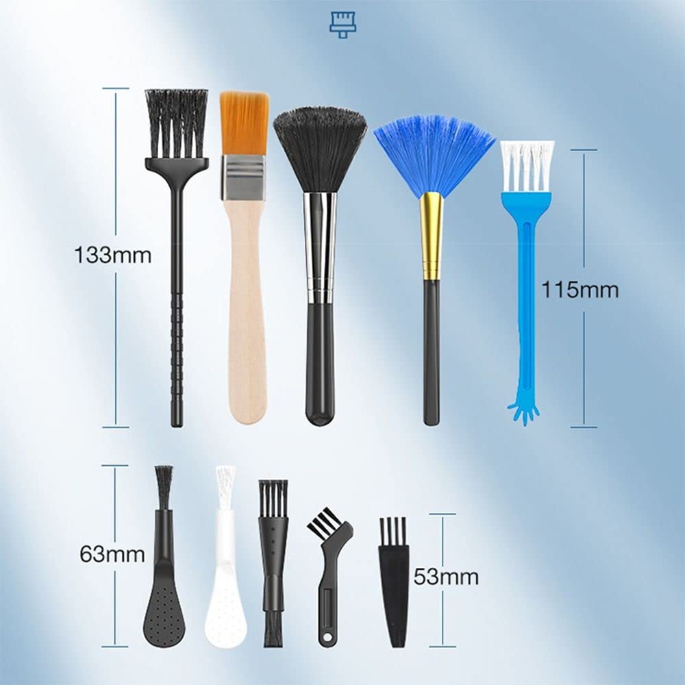 Gofidin 10pcs Keyboard Cleaning Brush Kit - Small Computer & Laptop Cleaning Tools for Dust Removal, Maintenance, and Deep Cleaning at Home or Office