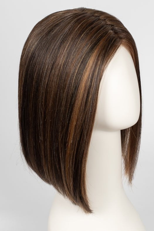HF Synthetic Lace Front Wig with Mono Part - Natural Looking Human Hair Wigs for Women - Perfect for Daily Wear, Cosplay and Special Occasions