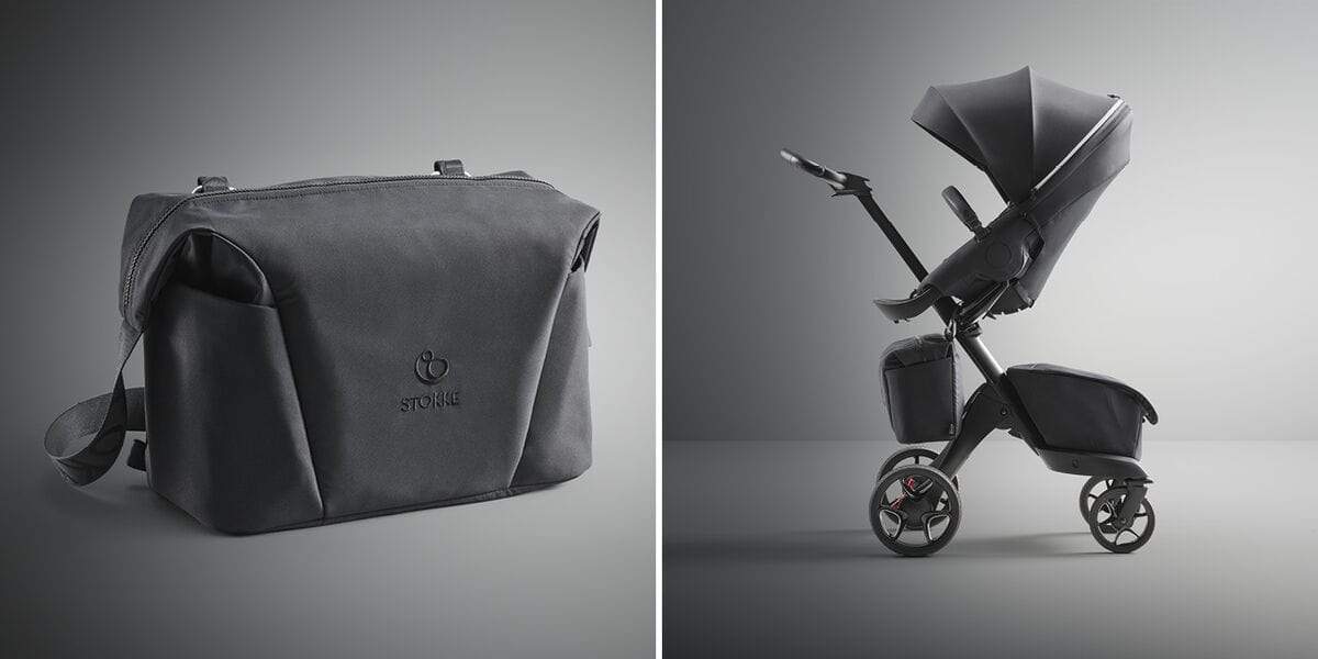 Stokke Xplory X Changing Bag - Premium Diaper Bag for Parents, Stylish & Functional Baby Essentials Organizer - Perfect for Travel, Shopping & On-the-Go Parenting