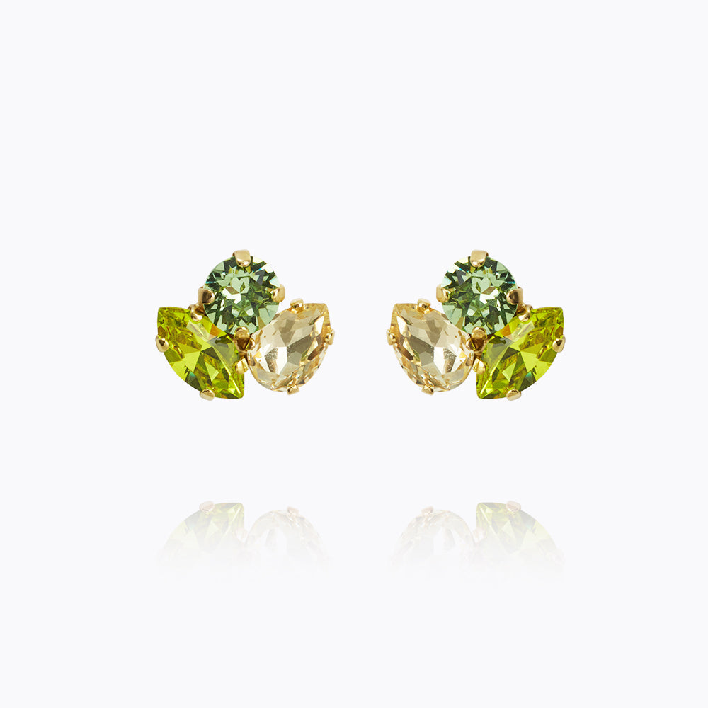Ana Earrings - Lime Green Dangle Earrings for Women | Trendy Fashion Jewelry for Parties, Weddings & Everyday Wear