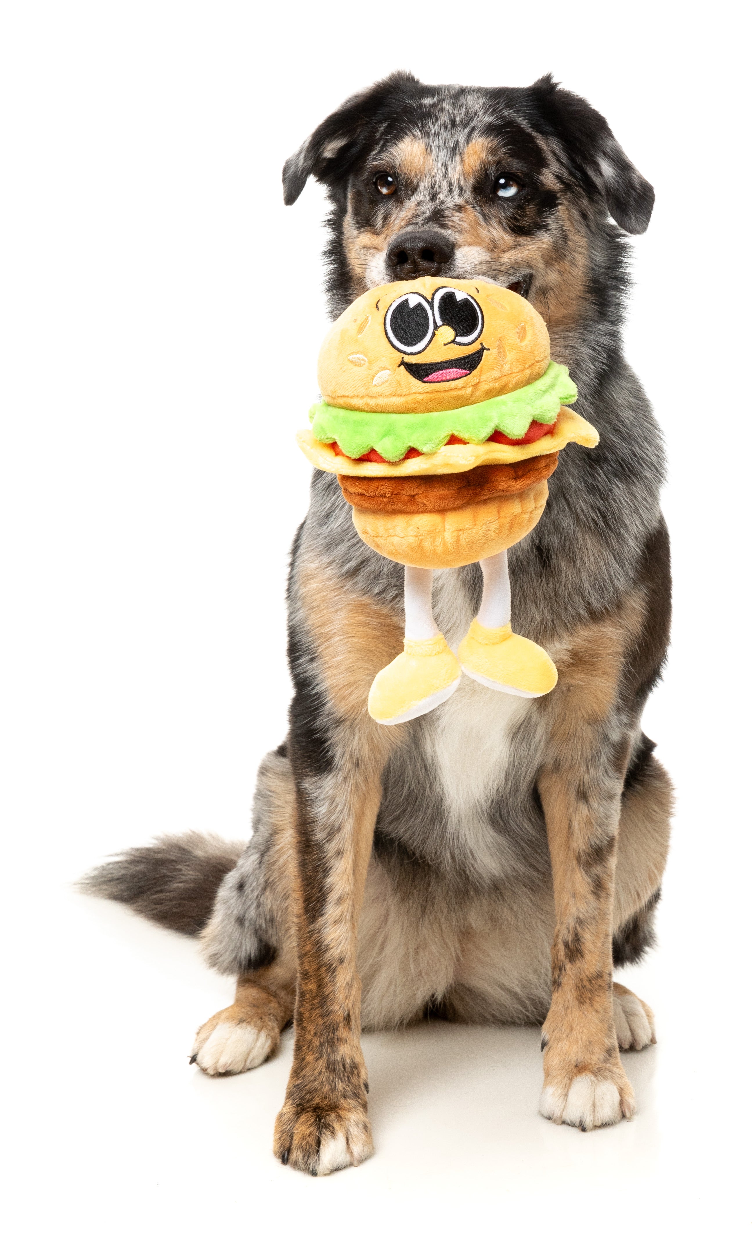 FuzzYard The Homies Patty Squeaky Plush Dog Toy - Soft & Durable Chew Toy for Small & Medium Dogs - Perfect for Playtime, Training & Cuddling