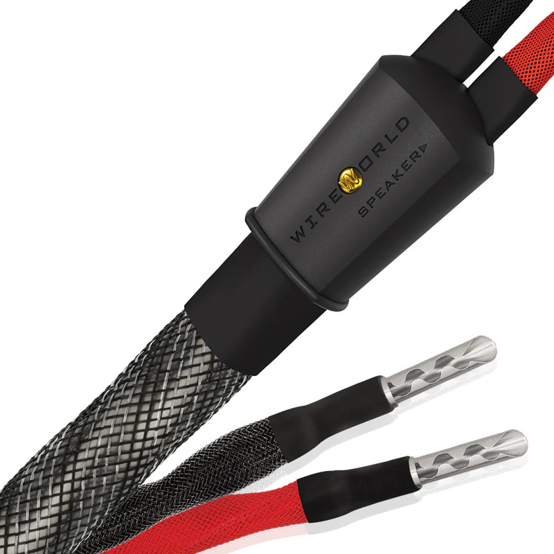 Premium Wireworld Silver Eclipse 10 Speaker Cables - High-Performance Audio Cables for Home Theater & Stereo Systems - Perfect for Audiophiles & Music Enthusiasts