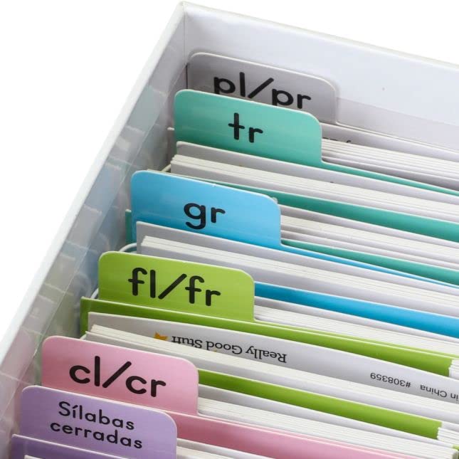 Spanish Advanced Syllable Flip Books - 30 Interactive Learning Books for Compound Syllables | Perfect for Bilingual Classrooms, Homeschooling & Spanish Language Practice