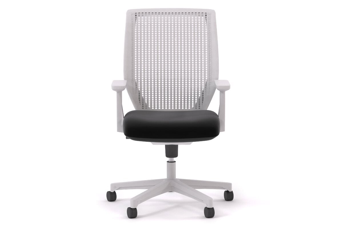 Ergonomic Swan Nylon Office Chair - Adjustable Height & Swivel Base for Home & Office Workspace - Comfortable Computer Desk Chair for Long Hours Sitting